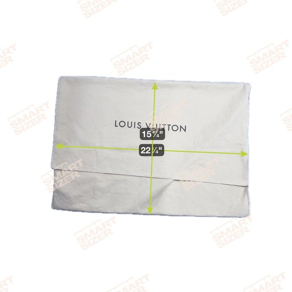 Louis Vuitton Beige Envelope Dust Bag Extra Large 22.75X15 Storage Handbags READ - Picture 6 of 8